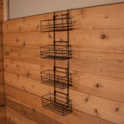 Easy-Up® Mini Basket Groom Room Rack - Portable Horse Grooming Organiser