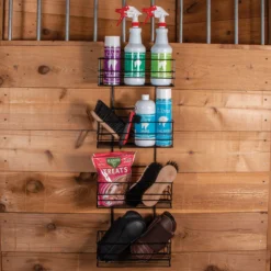 Easy-Up® Mini Basket Groom Room Rack - Portable Horse Grooming Organiser 9 Easy-Up® Mini Basket Groom Room Rack - Portable Horse Grooming Organiser -Schneiders Shop 06188 alt d