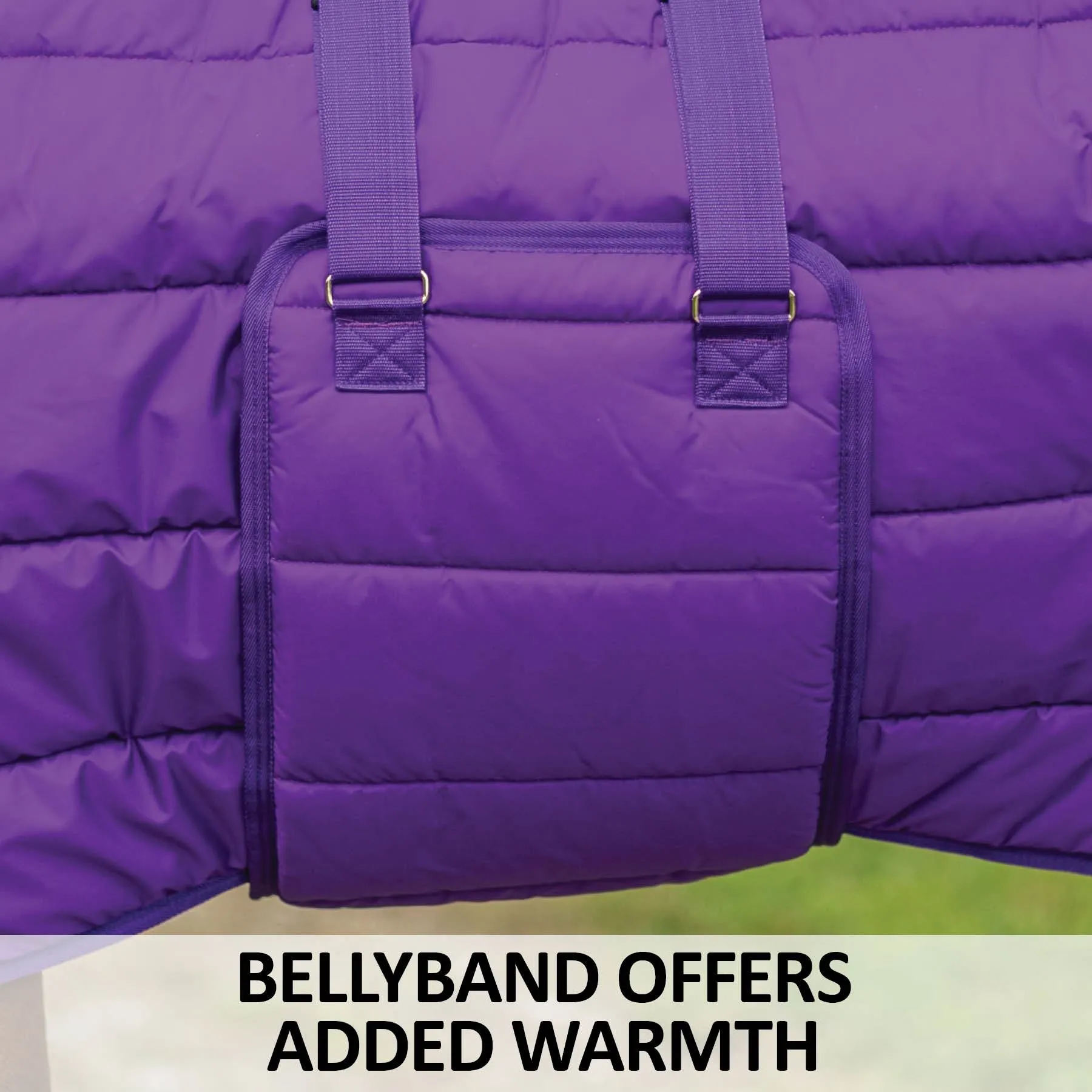 Adjusta-Fit Dura-Nylon Heavyweight Horse Stable Blanket - Original Bellyband Design 7 Adjusta-Fit Dura-Nylon Heavyweight Horse Stable Blanket - Original Bellyband Design - Image 7