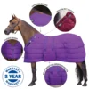 Adjusta-Fit Dura-Nylon Heavyweight Horse Stable Blanket - Original Bellyband Design