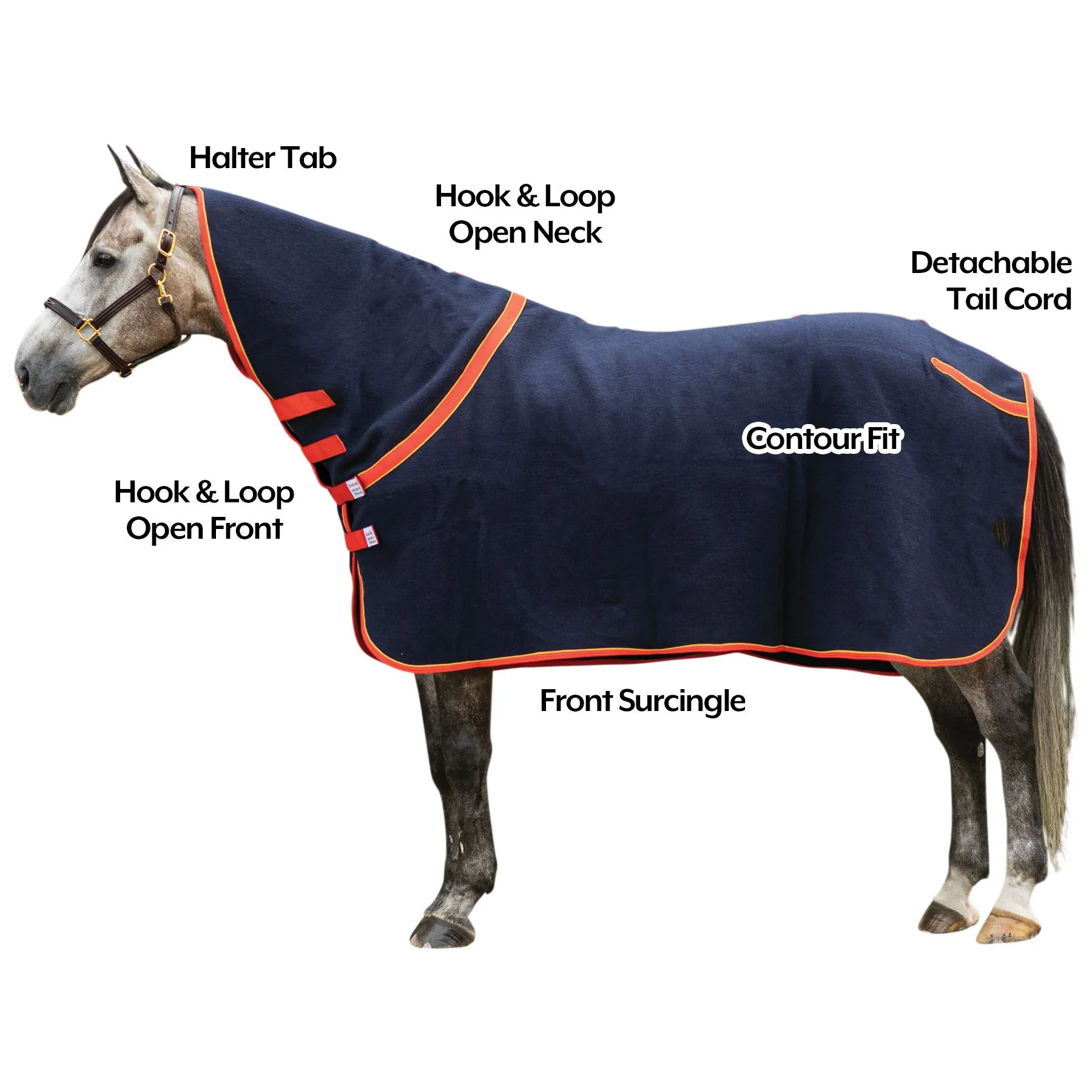 Dura-Tech® Wool Blend Contour Championship Award Cooler | Premium Horse Cooler Blanket 1 Dura-Tech® Wool Blend Contour Championship Award Cooler | Premium Horse Cooler Blanket