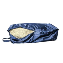 Dura-Tech® Heavy-Duty Hay Bale Transport Bag - Reliable Hay Feeder for Livestock -Schneiders Shop 10725 navy