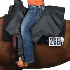 Dura-Tech® Fleece Lined Western Saddle Cover - Premium Equestrian Protection -Schneiders Shop 12087 alt a