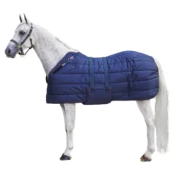 Adjusta-Fit SuperQuilt Cutback Bellyband Horse Stable Blanket - Extra Heavyweight | Horse Blankets AU -Schneiders Shop 14008 navy