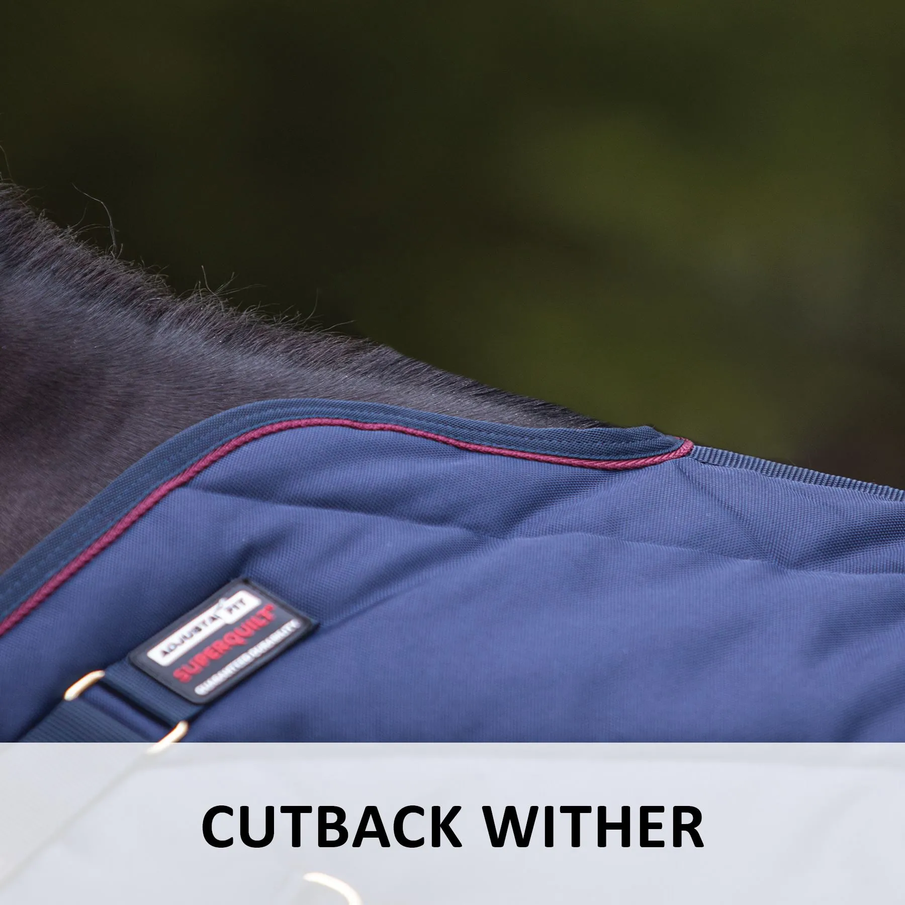 Adjusta-Fit SuperQuilt Cutback Leg Strap Horse Stable Blanket - Extra Heavyweight | Horse Blankets Australia 3 Adjusta-Fit SuperQuilt Cutback Leg Strap Horse Stable Blanket - Extra Heavyweight | Horse Blankets Australia - Image 3