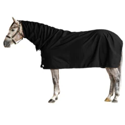 Dura-Tech® Duo-Fit™ Show Cover - Premium Horse Cooler Blanket for Rain & Shows -Schneiders Shop 16089 black