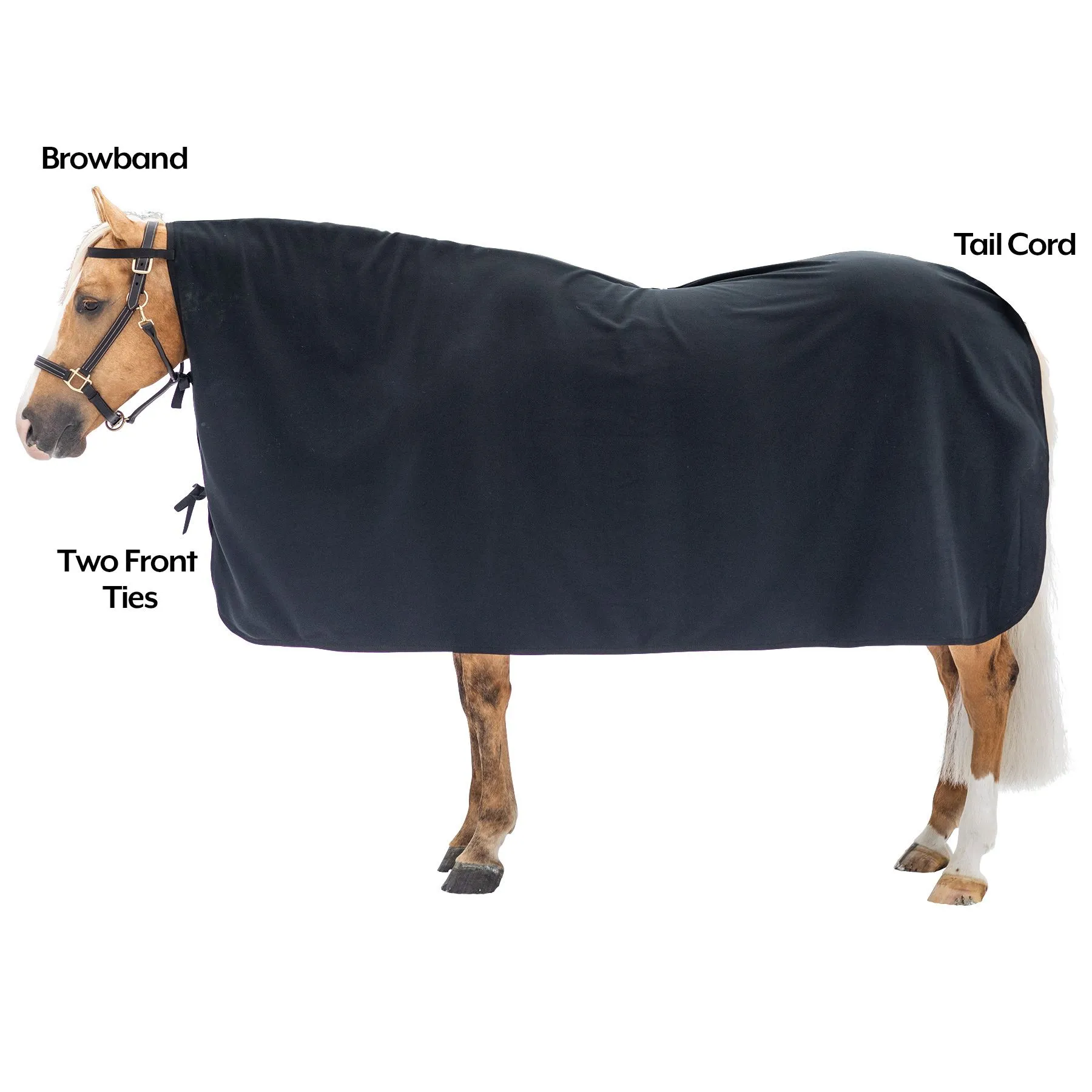 Dura-Tech® Polar Fleece Square Cooler - Premium Horse Cooler Blanket 1 Dura-Tech® Polar Fleece Square Cooler - Premium Horse Cooler Blanket
