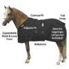 Dura-Nylon® Expandable Bellyband Lightweight Foal Stable Blanket - XL - Premium Horse Blanket for Comfort and Durability