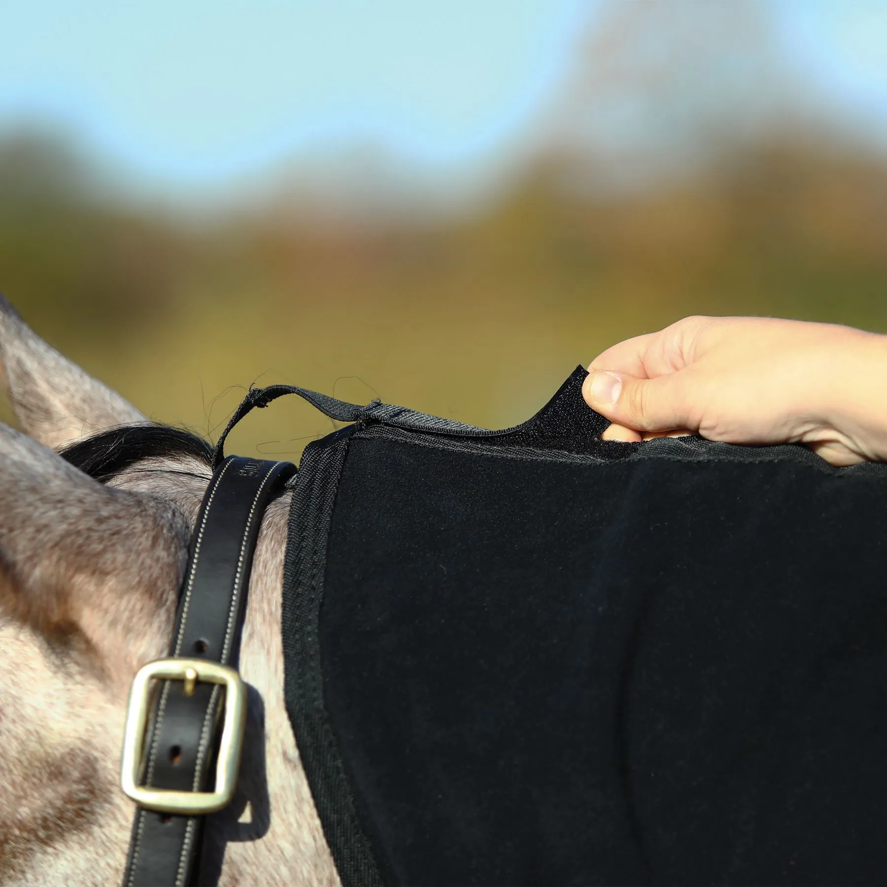 Dura-Tech® Polar Fleece Duo-Fit™ Cooler – Premium Horse Fleece Cooler Blanket 5 Dura-Tech® Polar Fleece Duo-Fit™ Cooler – Premium Horse Fleece Cooler Blanket - Image 5