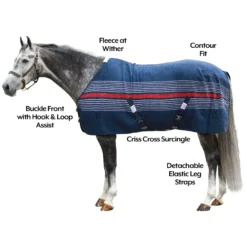 Dura-Tech® Temp Tamer Anti-Sweat Sheet | Premium Horse Cooler Blanket