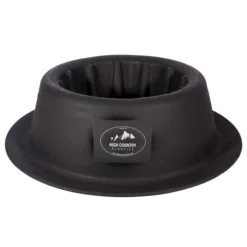 High Country Plastics 6 Gallon Horse & Livestock Ground Feeder – Durable Feed Tray