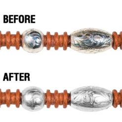 Schneiders Silver Sleeves® Western Show Headstall Covers - Premium Equestrian Bridle Bags -Schneiders Shop 25394 alt a