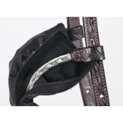 Schneiders Silver Sleeves® Western Show Headstall Covers - Premium Equestrian Bridle Bags -Schneiders Shop 25394 alt c