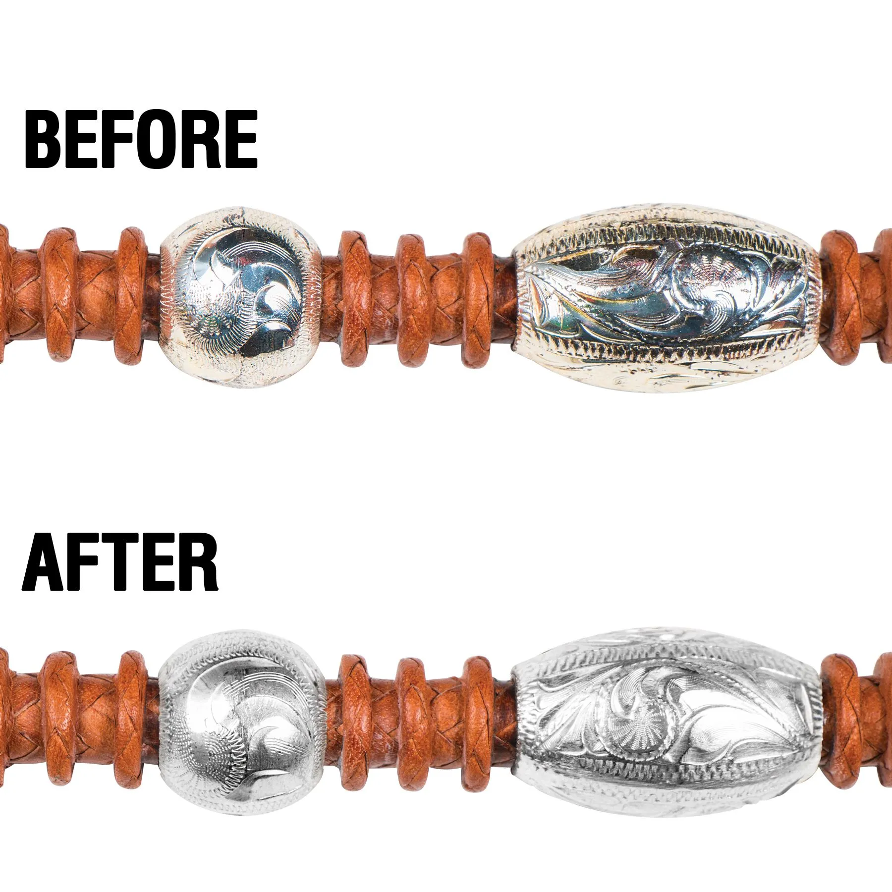 Schneiders Silver Sleeves Romel Rein Covers - Premium Equestrian Bridle and Halter Bags 2 Schneiders Silver Sleeves Romel Rein Covers - Premium Equestrian Bridle and Halter Bags - Image 2