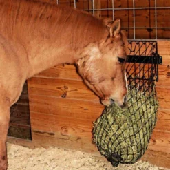 Hay Hoops Original Collapsible Wall Hay Feeder - Durable & Space-Saving Hay Solution -Schneiders Shop 25615 alt d