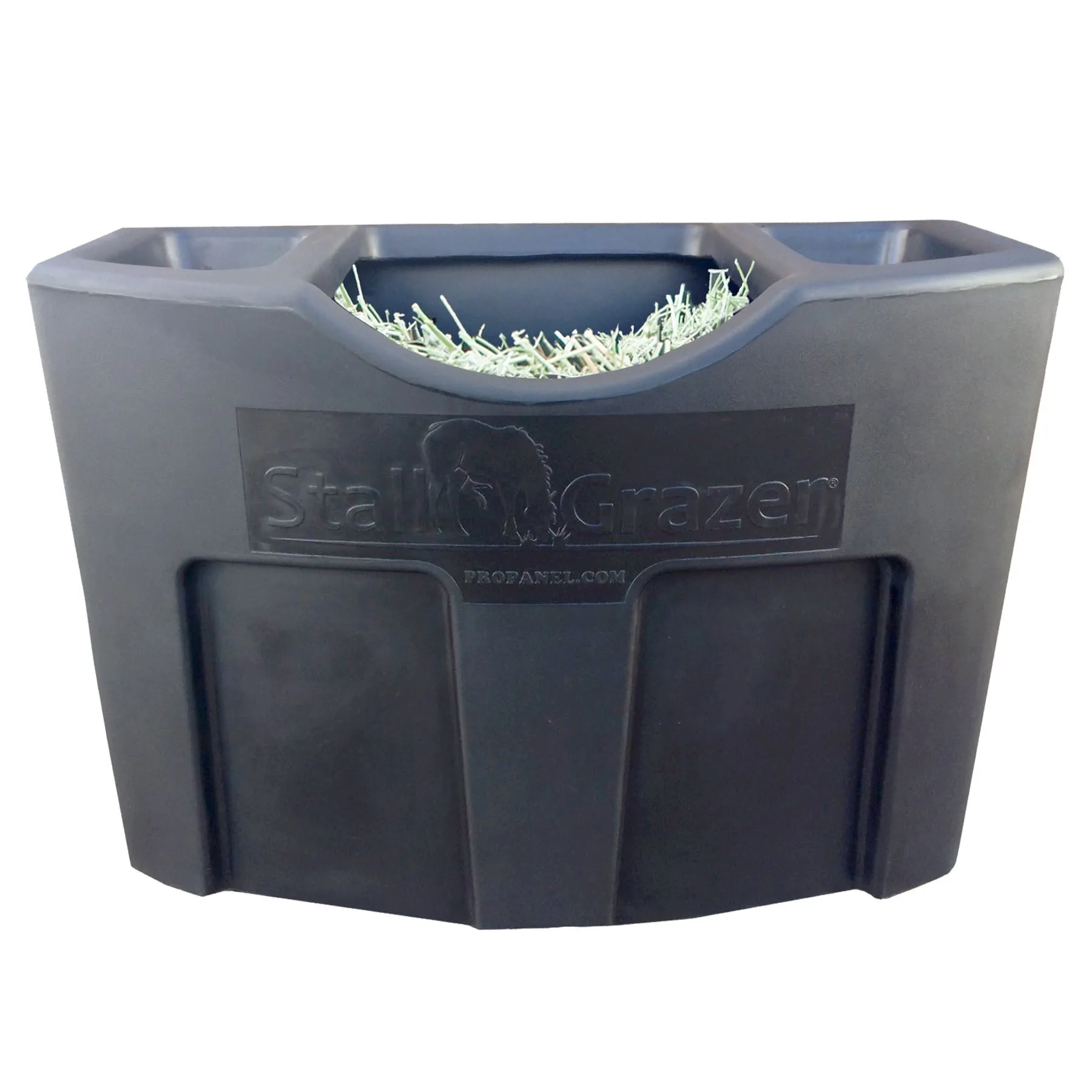 Pro Panel Wall Grazer® 3 In 1 Flat Wall Horse Feeder - Durable Hay & Feed Solution 1 Pro Panel Wall Grazer® 3 In 1 Flat Wall Horse Feeder - Durable Hay & Feed Solution