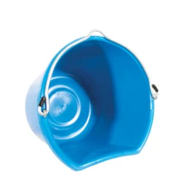 Fortiflex Economy Flatback Bucket 20qt - Durable Feeding & Water Bucket for Horses -Schneiders Shop 32873 alt c