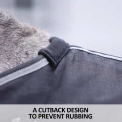 ARMORFlex® Challenger II Cutback Wither Adjusta-Fit® Surcingle Waterproof Horse Turnout Blanket 22 ARMORFlex® Challenger II Cutback Wither Adjusta-Fit® Surcingle Waterproof Horse Turnout Blanket -Schneiders Shop 32971c feature b overlay