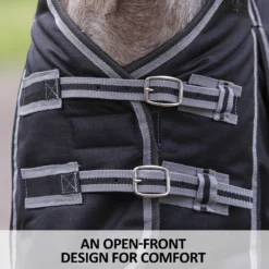 ARMORFlex® Challenger II Cutback Wither Adjusta-Fit® Surcingle Waterproof Horse Turnout Blanket 26 ARMORFlex® Challenger II Cutback Wither Adjusta-Fit® Surcingle Waterproof Horse Turnout Blanket -Schneiders Shop 32971c feature f overlay