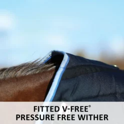 Adjusta-Fit Tekno-Quilt V-Free Heavyweight Horse Stable Blanket for Ultimate Comfort -Schneiders Shop 35317 feature b overlay