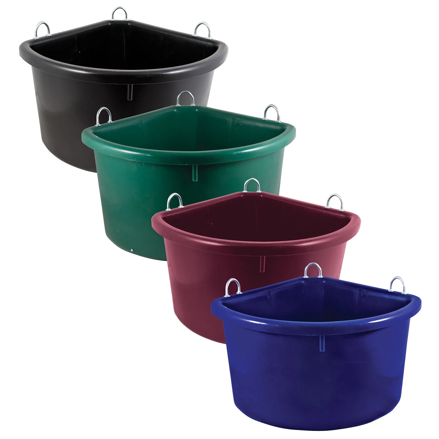 Dura-Tech® Platinum Corner Feeder 30 Quart | Heavy-Duty Horse Feed Bucket 1 Dura-Tech® Platinum Corner Feeder 30 Quart | Heavy-Duty Horse Feed Bucket