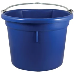 Dura-Tech® Platinum Flatback 20 Quart Horse Feeding & Water Bucket -Schneiders Shop 35344 royal