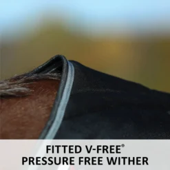 Adjusta-Fit SuperQuilt V-Free Leg Strap Horse Stable Blanket - Midweight | Horse Blankets -Schneiders Shop 36566 feature b overlay