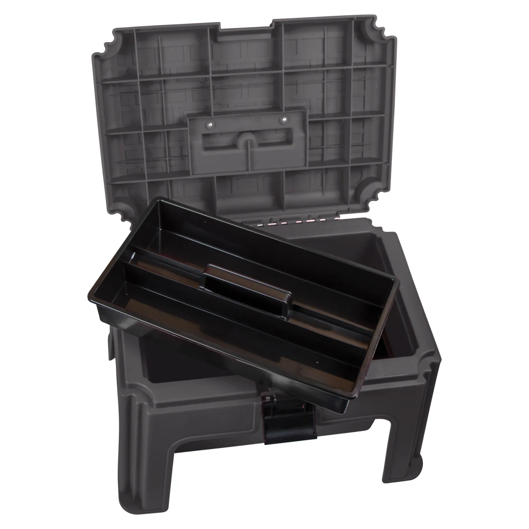 Dura-Tech® Stool And Grooming Box | Portable Horse Grooming Kit | Heavy-Duty & Compact Design 2 Dura-Tech® Stool And Grooming Box | Portable Horse Grooming Kit | Heavy-Duty & Compact Design - Image 2