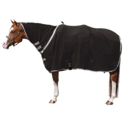 Dura-Tech® Western Performance Contour Fleece Cooler - Premium Horse Cooler Blanket -Schneiders Shop 38050 black