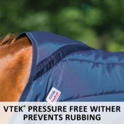 Adjusta-Fit Dura-Nylon Medium Weight Horse Stable Blanket - Breathable & Durable | VTEK Equine -Schneiders Shop 38476 feature b overlay