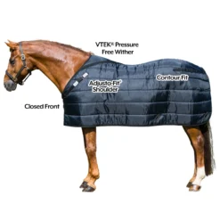Adjusta-Fit VTEK Nylon Horse Blanket Liner | Premium Stable Blanket for Ultimate Comfort & Durability