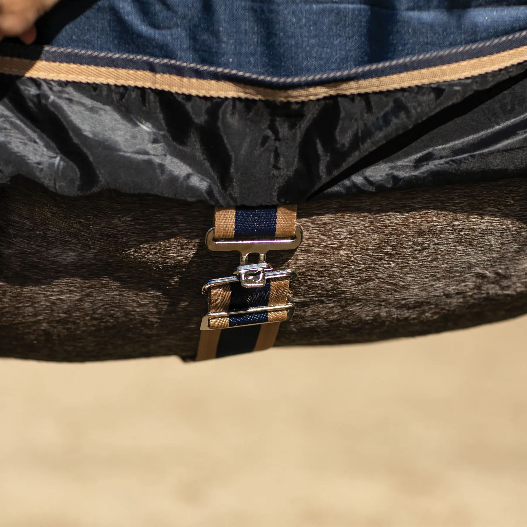 Dura-Tech® Waterproof Contour Horse Show Cover Rain Sheet | Premium Horse Cooler Blanket 6 Dura-Tech® Waterproof Contour Horse Show Cover Rain Sheet | Premium Horse Cooler Blanket - Image 6