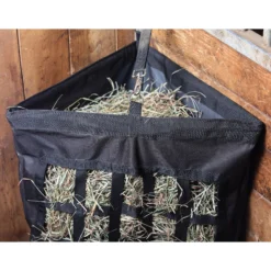 Dura-Tech® Slow Feed Corner Hay Bag | Durable & Anti-Waste Horse Hay Feeder -Schneiders Shop 38568 alt c