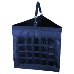 Dura-Tech® Slow Feed Corner Hay Bag | Durable & Anti-Waste Horse Hay Feeder -Schneiders Shop 38568 navy