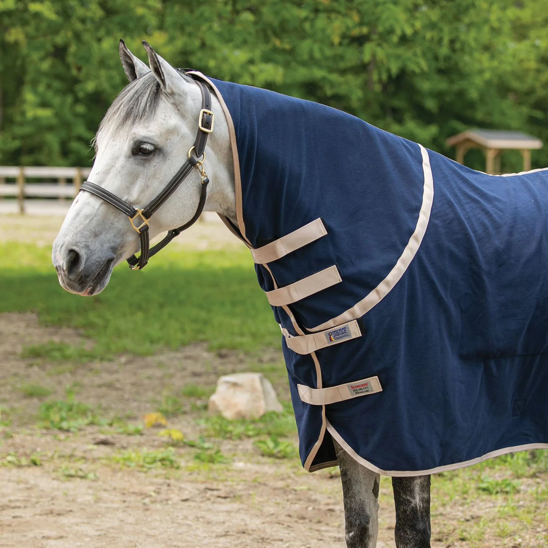 Dura-Tech® Tekno-Dri® Advanced Fleece Contour Cooler - Premium Horse Cooler Blanket 3 Dura-Tech® Tekno-Dri® Advanced Fleece Contour Cooler - Premium Horse Cooler Blanket - Image 3