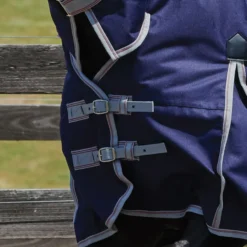 Weatherbeeta® ComFiTec® Essential Combo Neck Medium Weight Turnout Blanket - Waterproof Horse Blanket -Schneiders Shop 38869 alt g