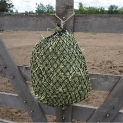Hay Chix® Half Bale Hay Net - Durable Small Hole Hay Feeder for Horses & Livestock -Schneiders Shop 39100 blackoattierope