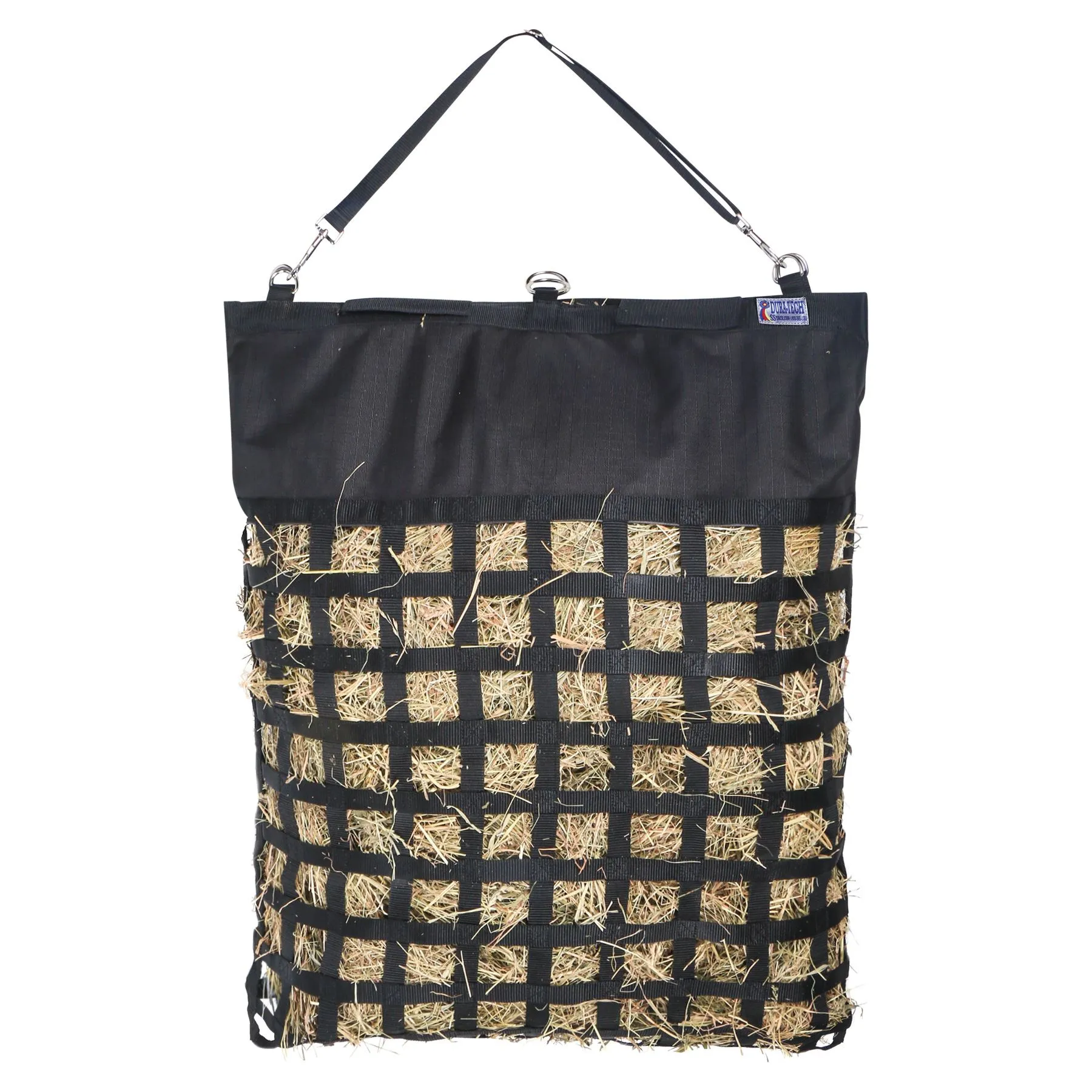 Dura-Tech® Easy Load Large Slow Feed Hay Bag - Heavy Duty Hay Feeder for Horses 1 Dura-Tech® Easy Load Large Slow Feed Hay Bag - Heavy Duty Hay Feeder for Horses