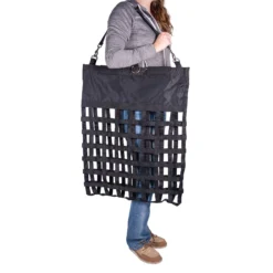 Dura-Tech® Easy Load Large Slow Feed Hay Bag - Heavy Duty Hay Feeder for Horses 12 Dura-Tech® Easy Load Large Slow Feed Hay Bag - Heavy Duty Hay Feeder for Horses -Schneiders Shop 40198 alt b