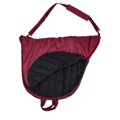 Dura-Tech® Fleece Lined All Purpose Saddle Case - Premium Equestrian Bag for Horses -Schneiders Shop 40228 burgundy