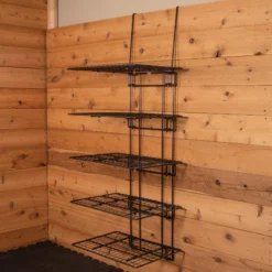Easy-Up® Pro 5 Tier Main Frame with 5 Shelves | Premium Horse Grooming Rack & Tote Organizer | en_AU