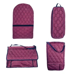 Dura-Tech® Winner's Choice Quilted Equestrian Bag - Premium Equestrian & Garment Bag -Schneiders Shop 40863c burgundy