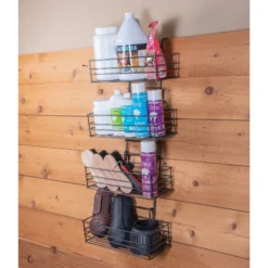 Easy-Up® Pro Wide Basket Groom Room Rack | Premium Horse Grooming Storage 9 Easy-Up® Pro Wide Basket Groom Room Rack | Premium Horse Grooming Storage -Schneiders Shop 40972 alt b