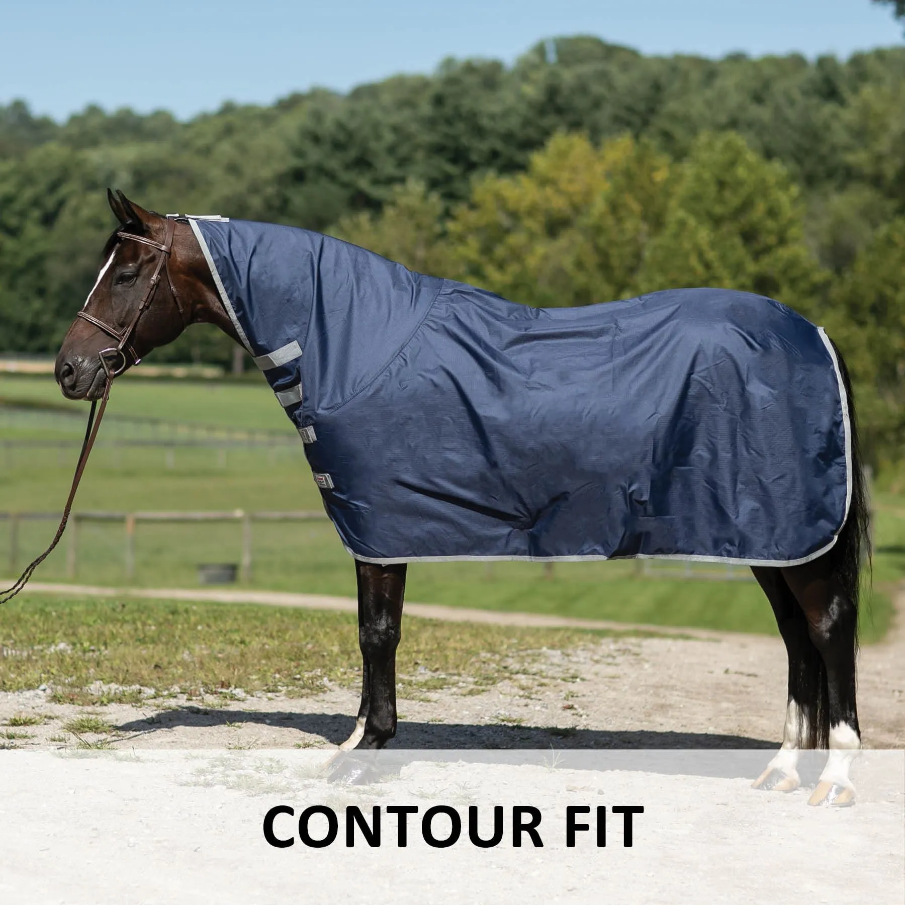 Dura-Tech® Waterproof Contour Cover Rain Sheet for Horses | Ultimate Protection & Comfort 3 Dura-Tech® Waterproof Contour Cover Rain Sheet for Horses | Ultimate Protection & Comfort - Image 3