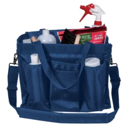 Dura-Tech® Smartchoice Grooming Tote | Premium Horse Grooming Organizer -Schneiders Shop 41260 navy