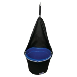 Dura-Tech Scratchless Trailer Bucket Bag | Durable Horse Feeding & Water Bucket -Schneiders Shop 41278 black