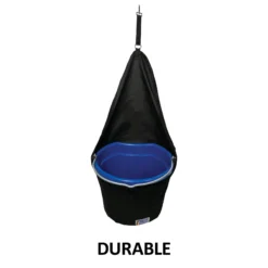 Dura-Tech Scratchless Trailer Bucket Bag | Durable Horse Feeding & Water Bucket -Schneiders Shop 41278 feature d overlay