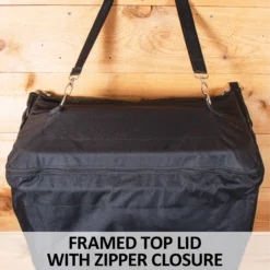 Dura-Tech Framed Utility Bag - Heavy-Duty Equestrian & Stable Storage Solution -Schneiders Shop 41346 feature b overlay