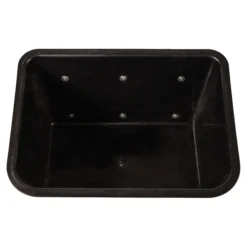 Dura-Tech® Large Hook-Over Feed Bucket - 8 Gallons - Heavy Duty Horse Feeder -Schneiders Shop 41505 alt f