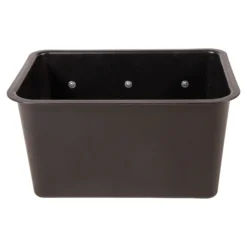 Dura-Tech® Large Hook-Over Feed Bucket - 8 Gallons - Heavy Duty Horse Feeder -Schneiders Shop 41505 alt h